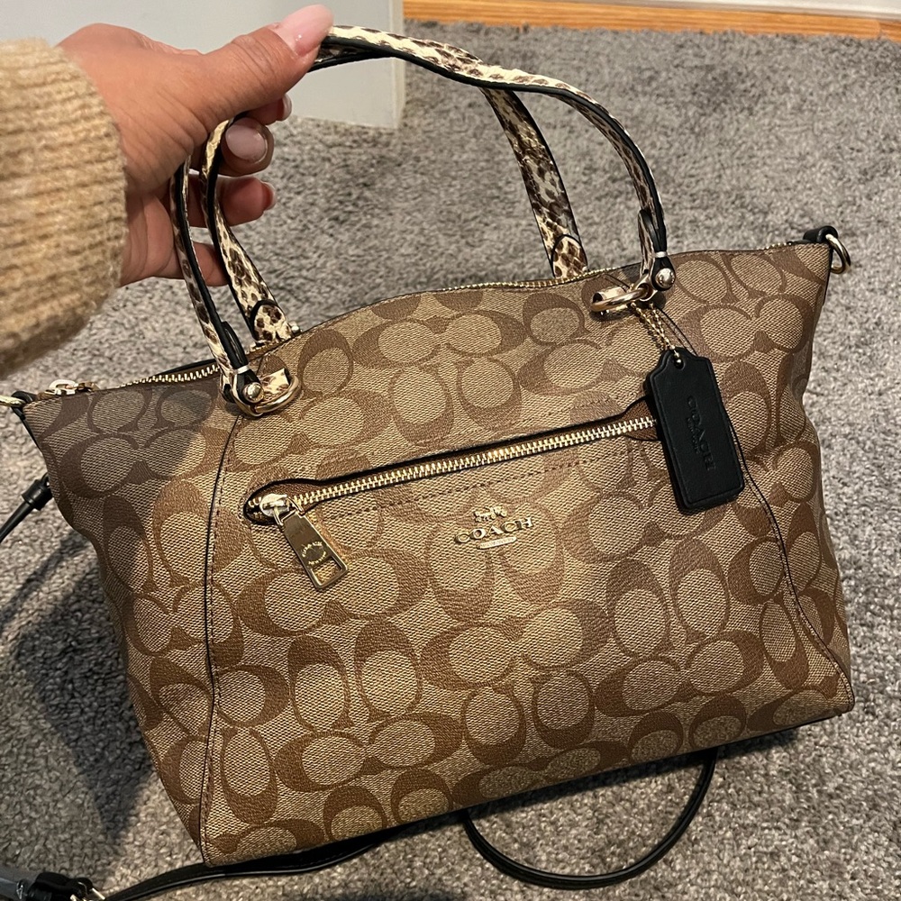 Coach Prairie Satchel, never used, still with tags just needs some shaping